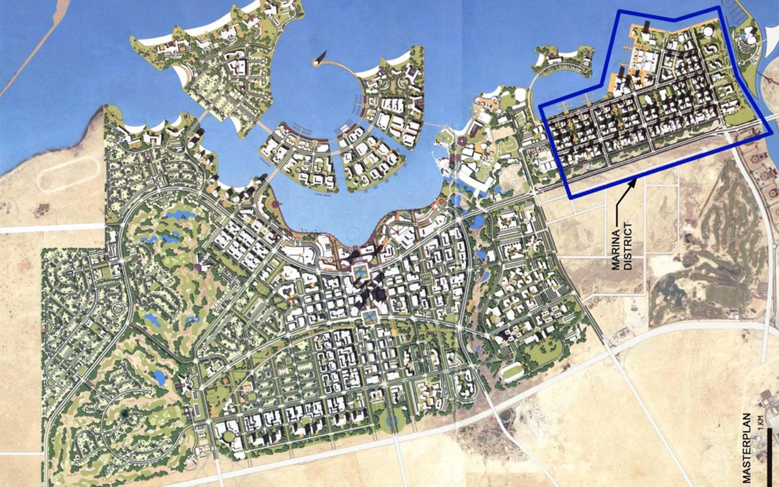 Lusail masterplan, Qatar